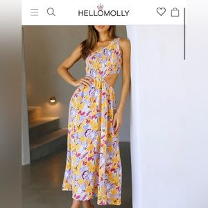 Hello Molly- Better Call Me Baby Midi Dress
